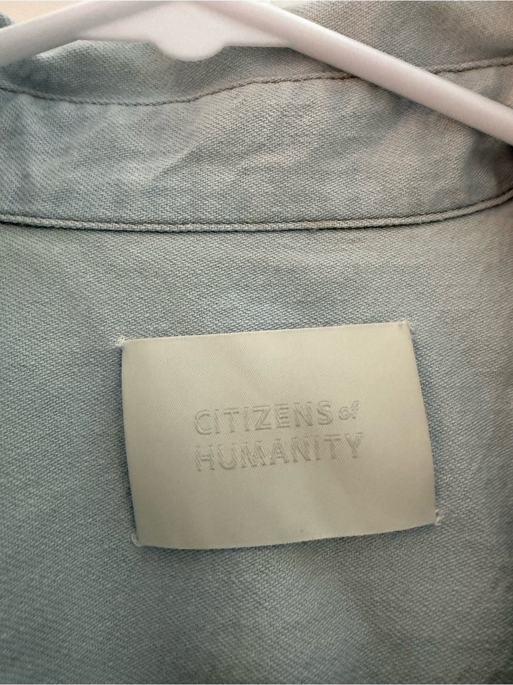 Citizens of humanity Kayla Denim Shirt in XS - Picture 3 of 16